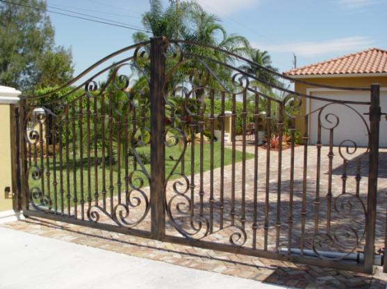 Iron Entry Gates in Birmingham